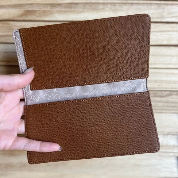 Michael Kors Check Book Holder - Picture 2 of 2